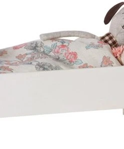 Maileg Small Off White Wood Bed