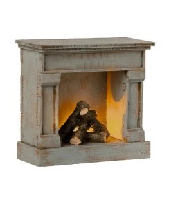 Maileg Chimenea Miniatura - Vintage Blue