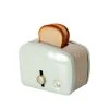Maileg Miniature Toaster & Bread - Mint