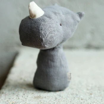 Maileg Rhino Baby Rattle 5 Maileg Rhino Baby Rattle