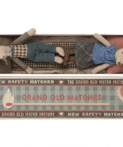 Maileg Grandpa & Grandma Mouse In Match Box