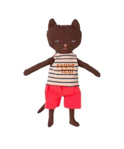 Maileg Cat Sauveteur with Tower