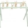 Maileg Mint Metal Clothes Post with Pegs