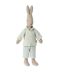 Maileg Rabbit In Pale Blue Pyjamas - Size 1