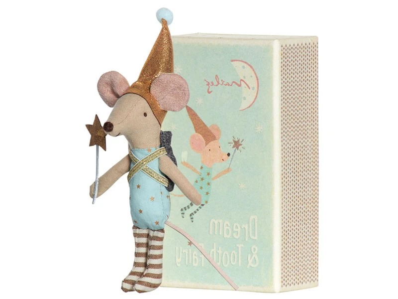 Maileg Perez Mouse in Matchbox Toy 1 Maileg Perez Mouse in Matchbox Toy