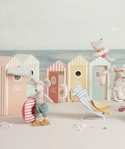 Maileg Cabina De Playa Con Hermana Mayor