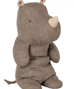 Maileg Medium Gray Safari Friends Rhino