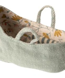 Maileg My Dusty Green Carry Cot