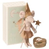 Maileg Tooth Fairy Big Sister Mouse in Matchbox