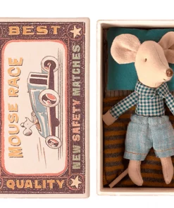 Maileg Souris Petit Frère Dans La Boîte D'allumettes