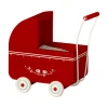 Maileg Micro Red Wooden Pram