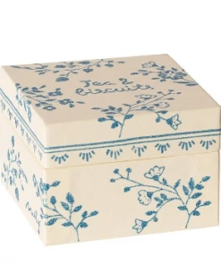 Maileg Set of White Metal Tea and Cookie Service