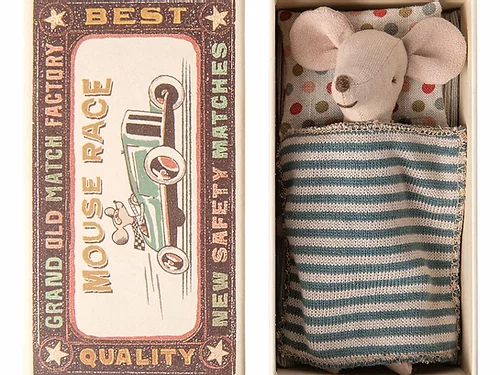 Maileg Big Brother In Matchbox Toy 2 Maileg Big Brother In Matchbox Toy