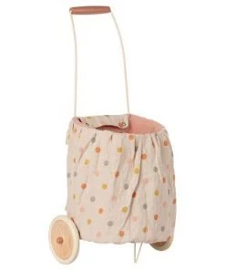 Maileg Trolley, Multi Dots - Rose