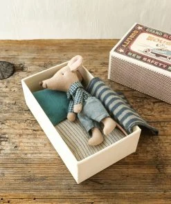 Maileg Little Brother Mouse Toy In Matchbox 14 Maileg Little Brother Mouse Toy In Matchbox