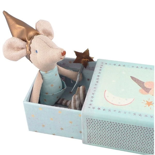 Maileg Perez Mouse in Matchbox Toy 7 Maileg Perez Mouse in Matchbox Toy