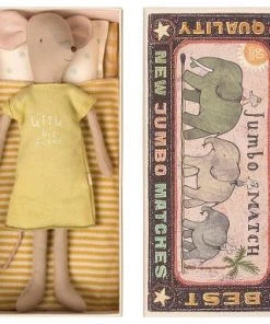 Maileg Medium Girl Mouse in Box