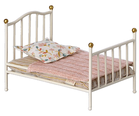 Maileg Lit Vintage blanc 4 Maileg Lit Vintage blanc