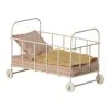 Maileg Cot bed, Micro - Rose
