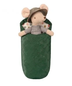 Maileg Small Green Mouse Sleeping Bag