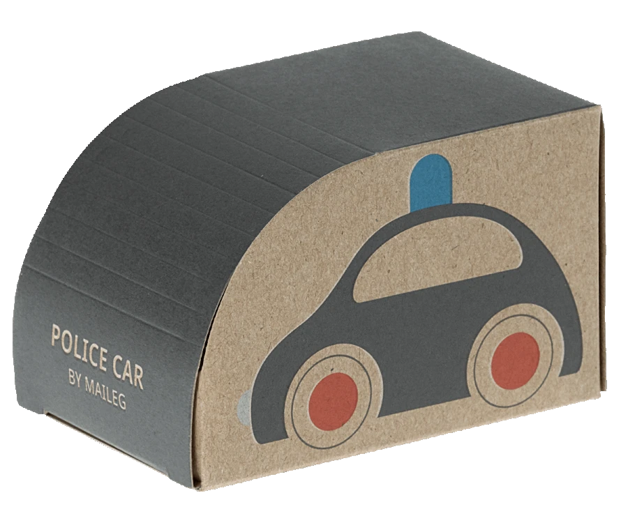 Maileg Voiture De Police en Bois 4 Maileg Voiture De Police en Bois
