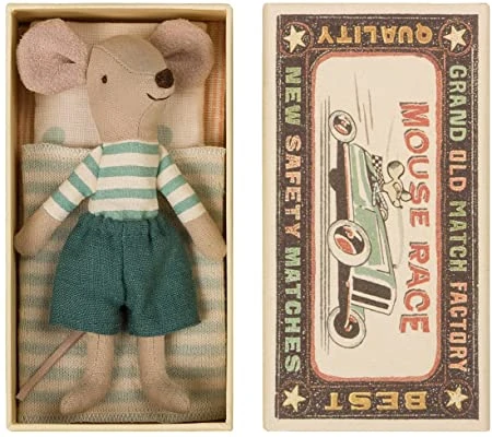 Maileg Ratón en Caja de Cerillas - Hermano Mayor 1 Maileg Ratón en Caja de Cerillas - Hermano Mayor