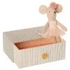 Maileg Dancing Little Sister Mouse in Daybed
