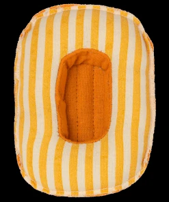 Maileg Small Yellow Stripe Rubber Boat for Toy Mouse