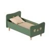 Maileg Mini Wooden Bed Mint Blue