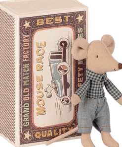 Maileg Souris Petit Frère Dans La Boîte D'allumettes 5 Maileg Souris Petit Frère Dans La Boîte D'allumettes