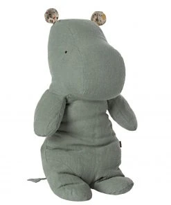 Maileg Medium Soft Chinos Green Hippo