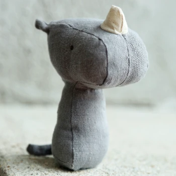 Maileg Rhino Baby Rattle 4 Maileg Rhino Baby Rattle