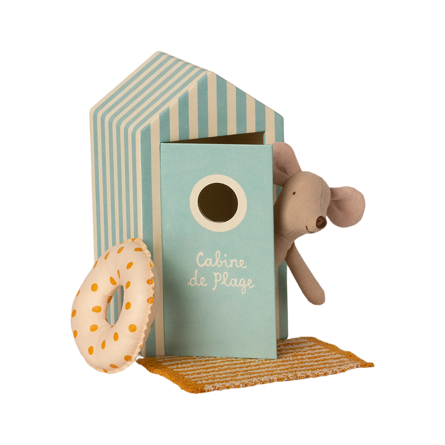 Maileg Beach Mice Little Brother in Cabin de Plage 2 Maileg Beach Mice Little Brother in Cabin de Plage