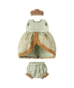 Maileg Mint Princess Dress with Tiara