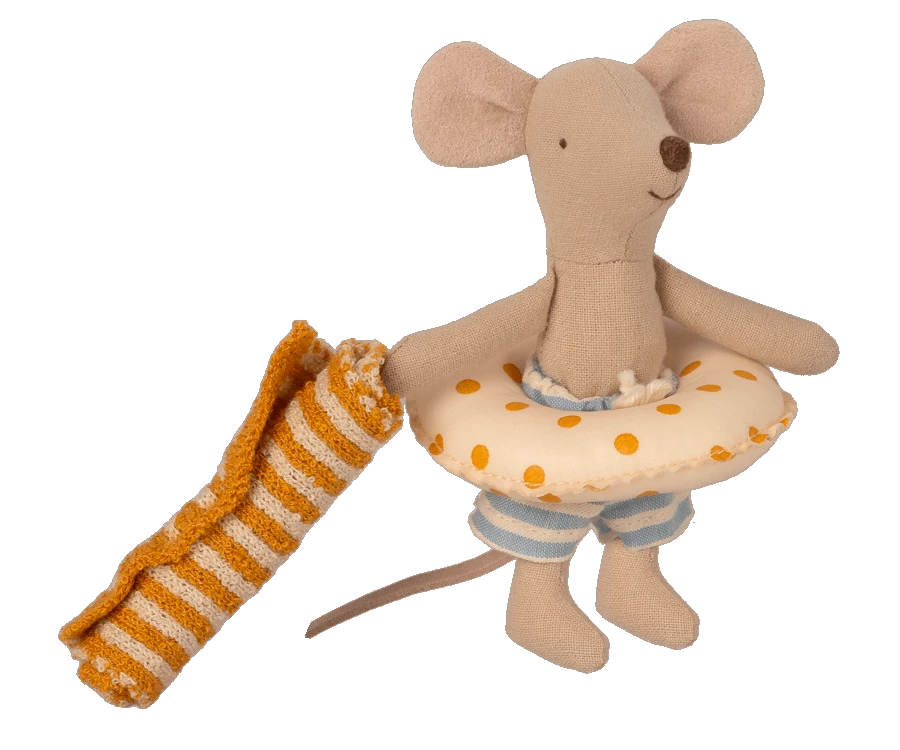 Maileg Beach Mice Little Brother in Cabin de Plage 3 Maileg Beach Mice Little Brother in Cabin de Plage